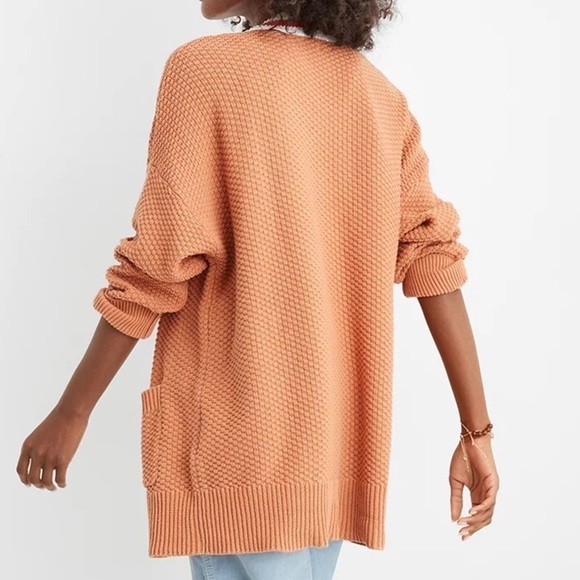 NWOT Aerie Varsity Cardigan Brown medium - Picture 9 of 14